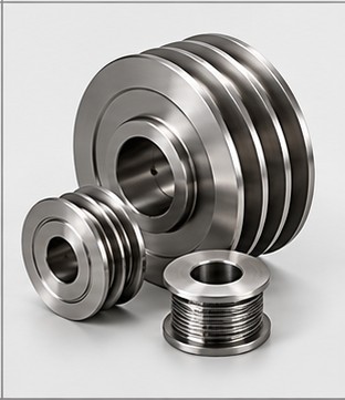 Machined pulleys